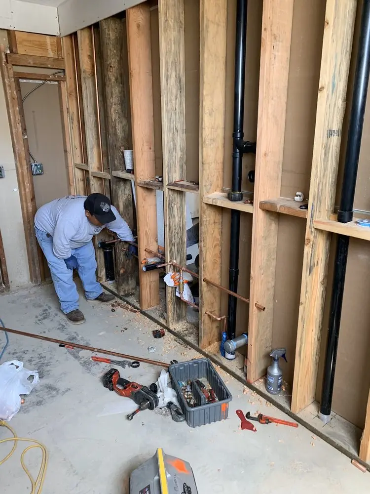 Commercial rough-in plumbing for Trenchless Sewer Repair in Black Canyon Retreat